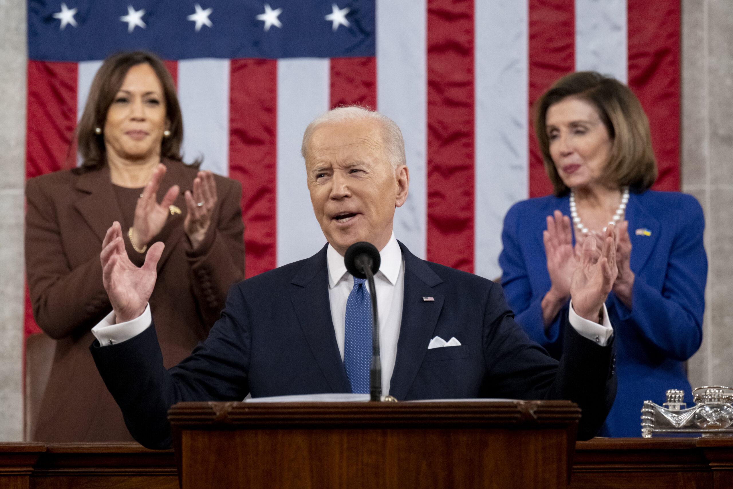 President Biden Delivers His First State Of The Union Address